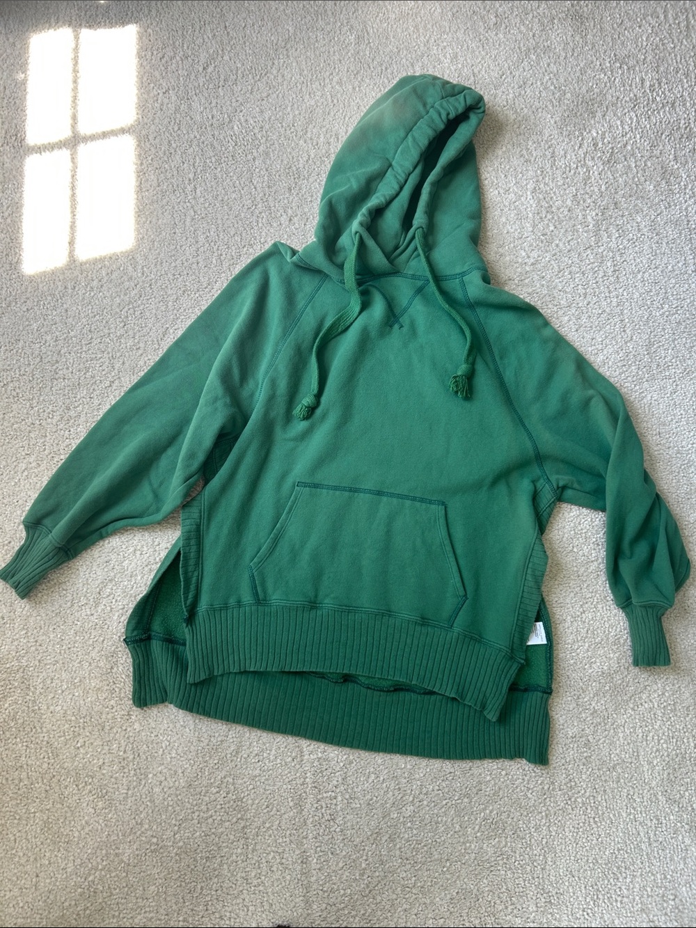American Eagle Outfitters Green Drawstring Hoodie